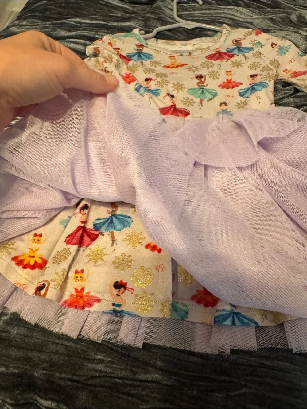 Posh Peanut Lavender Multi-Color Ballet Tutu Dress